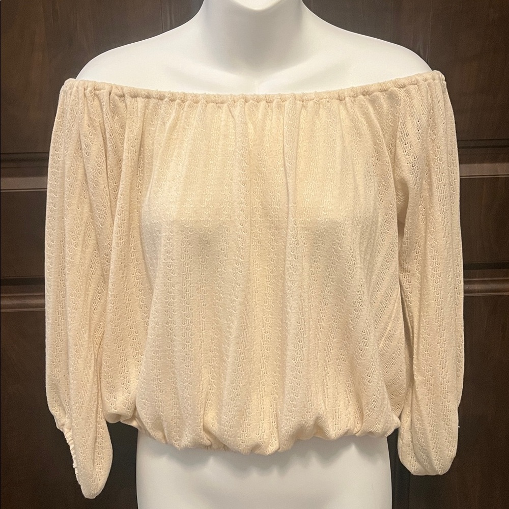 Free People Pullover Blouson Top